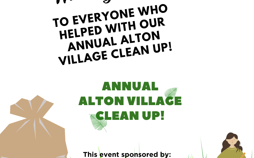 Clean Up Event Alton Village